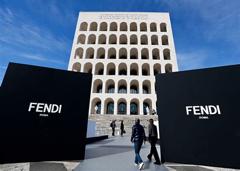 fendi built|benito Mussolini building.